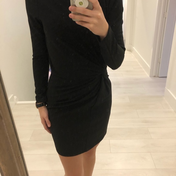 Short black formal dress - Picture 3 of 4